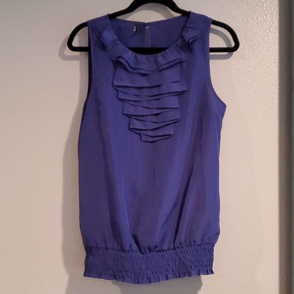 Maurice's Size M Purple Sleeveless 💜 Top